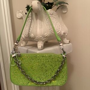 Urban Outfitters Glitter Baguette Bag